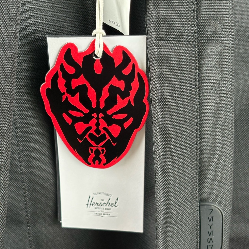 HERSCHEL X DISNEY Parks Star Wars: Episode 1 Phantom Menace 25th Backpack - Picture 12 of 15
